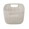 Simplify 9.4" Small 2-Tone Decorative Storage Basket